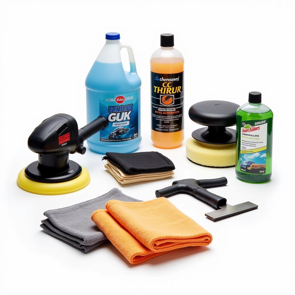 Professional Car Detailing Tools and Equipment