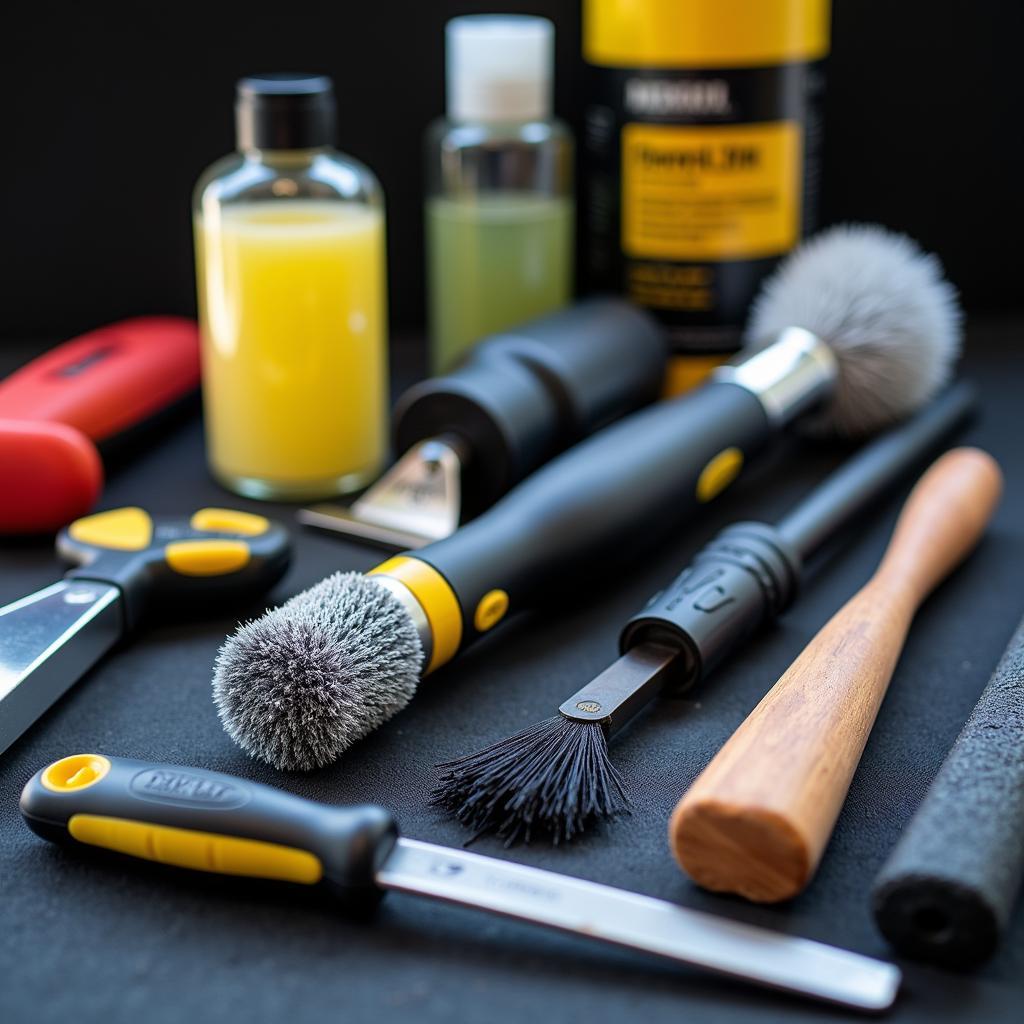 Professional Car Detailing Tools and Products Used in Marietta, GA