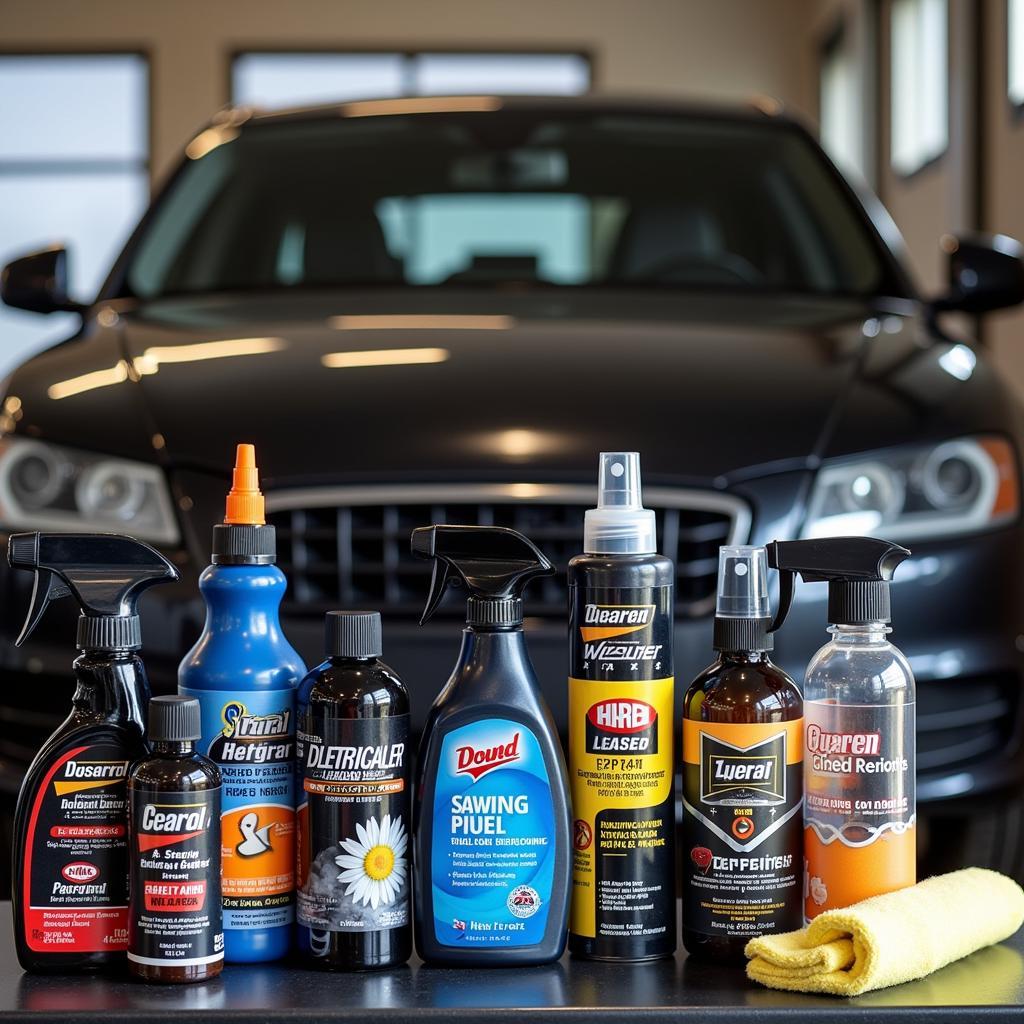 Professional Car Detailing Tools and Products