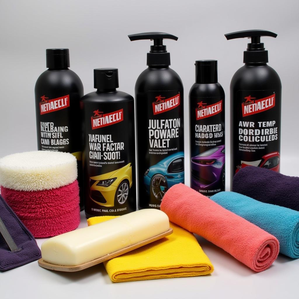 Professional Car Detailing Tools and Products