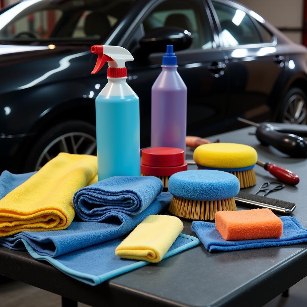 Professional Car Detailing Tools and Equipment