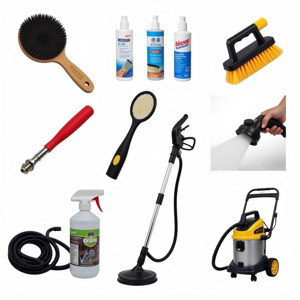 Professional Car Detailing Tools and Equipment