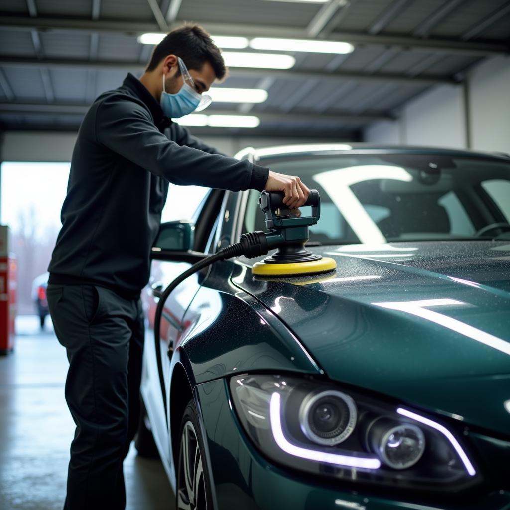 Professional Ex Car Detailing in Action