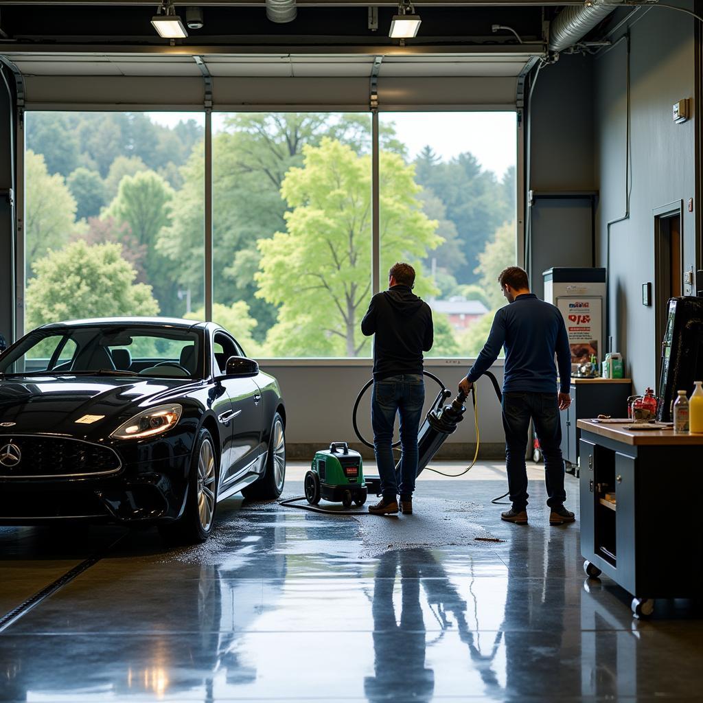 Professional Green Car Detailing Humboldt