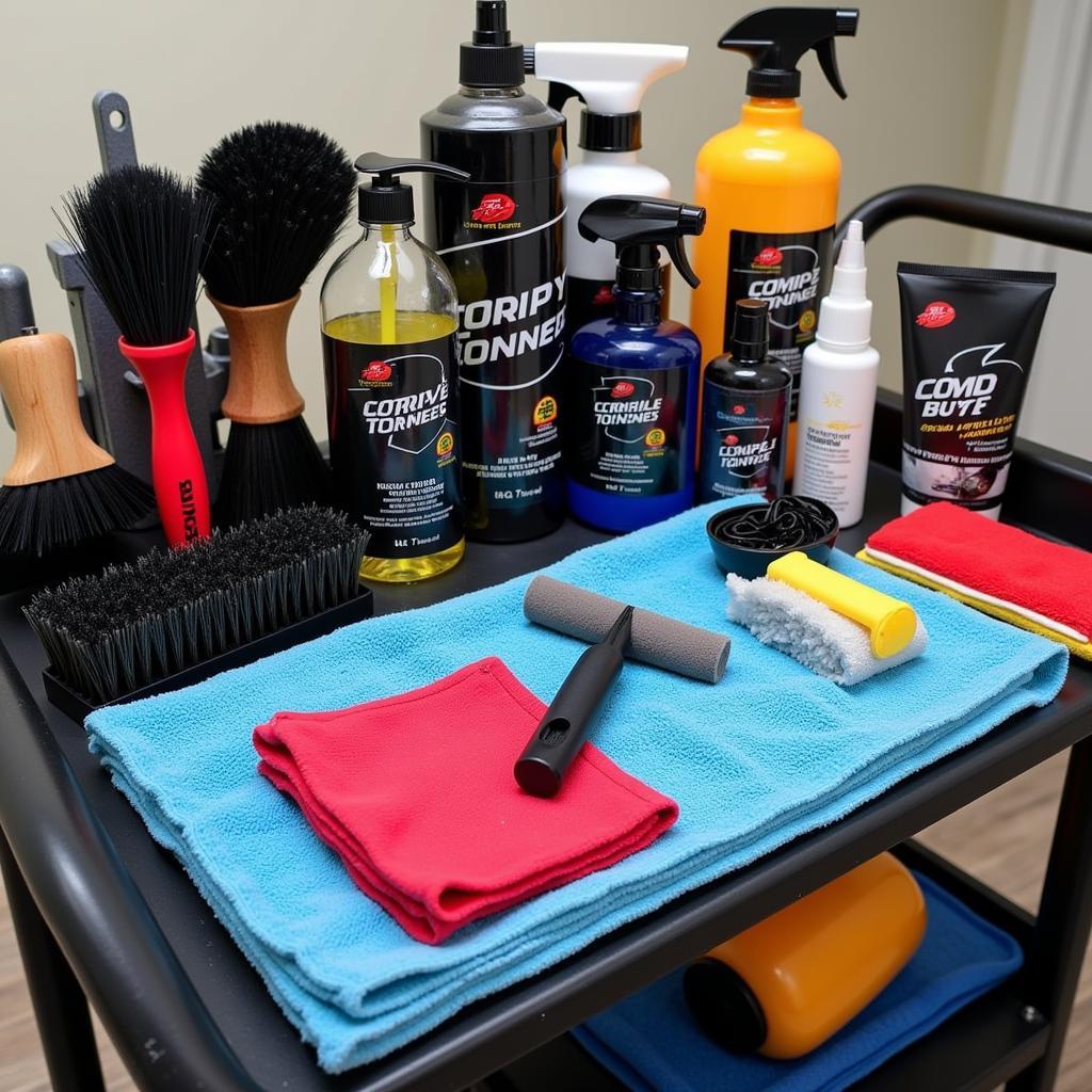 Professional Interior Detailing Tools and Products