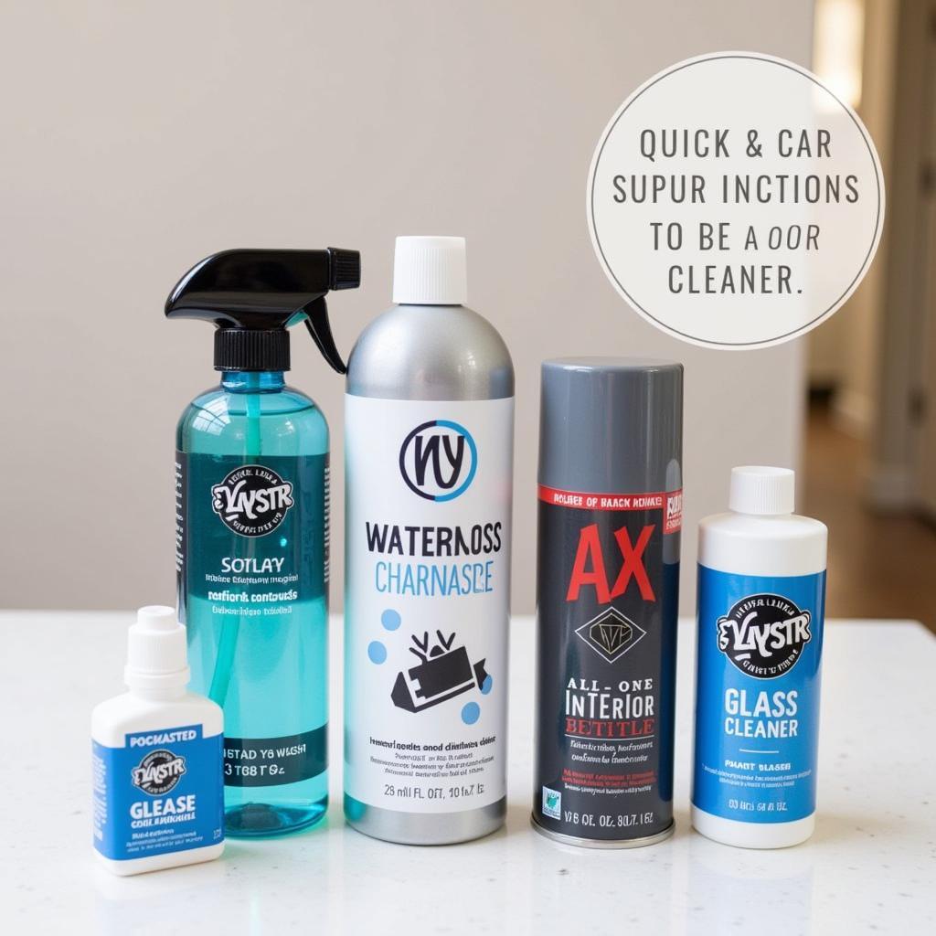 Quick Car Detailing Products