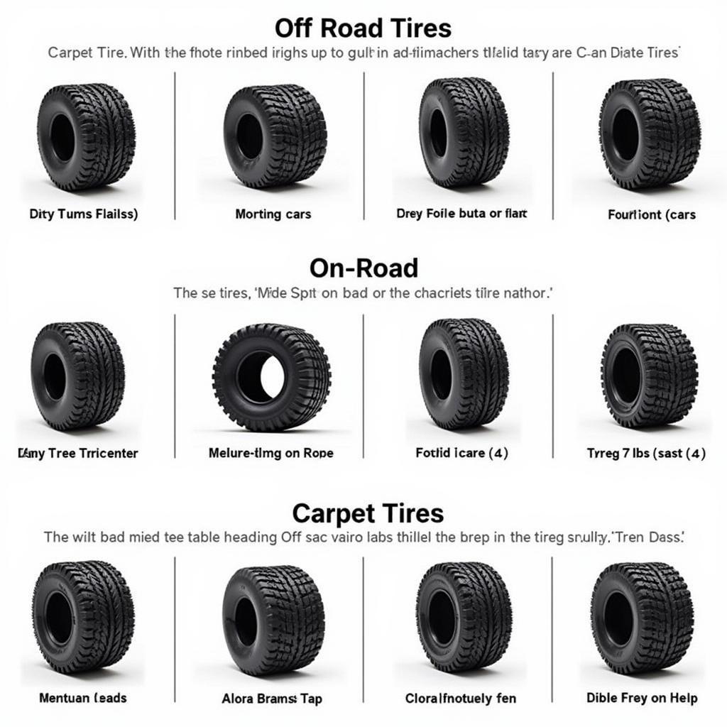 RC Car Tire Types for Different Terrains