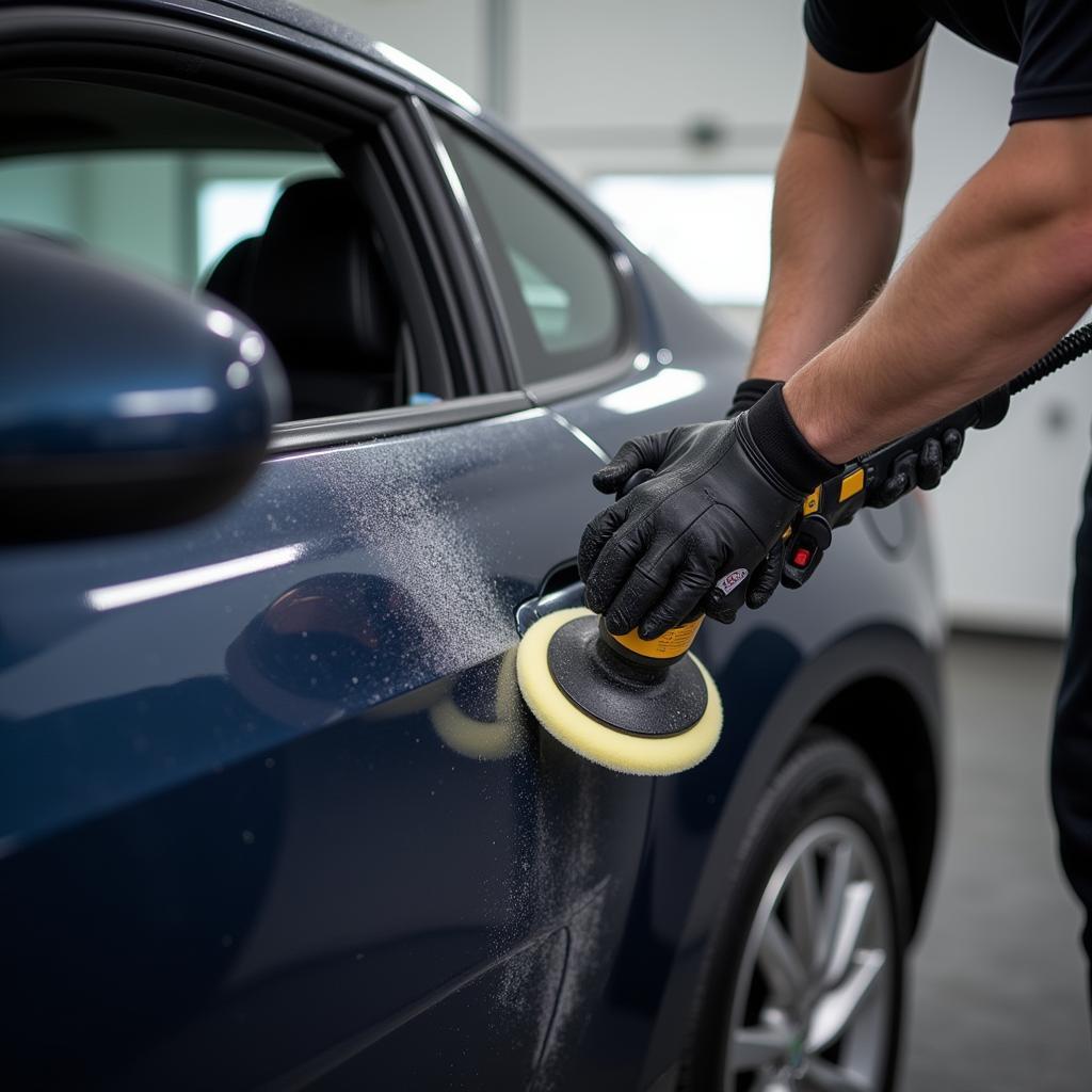 Removing Fine Marks During Car Detailing