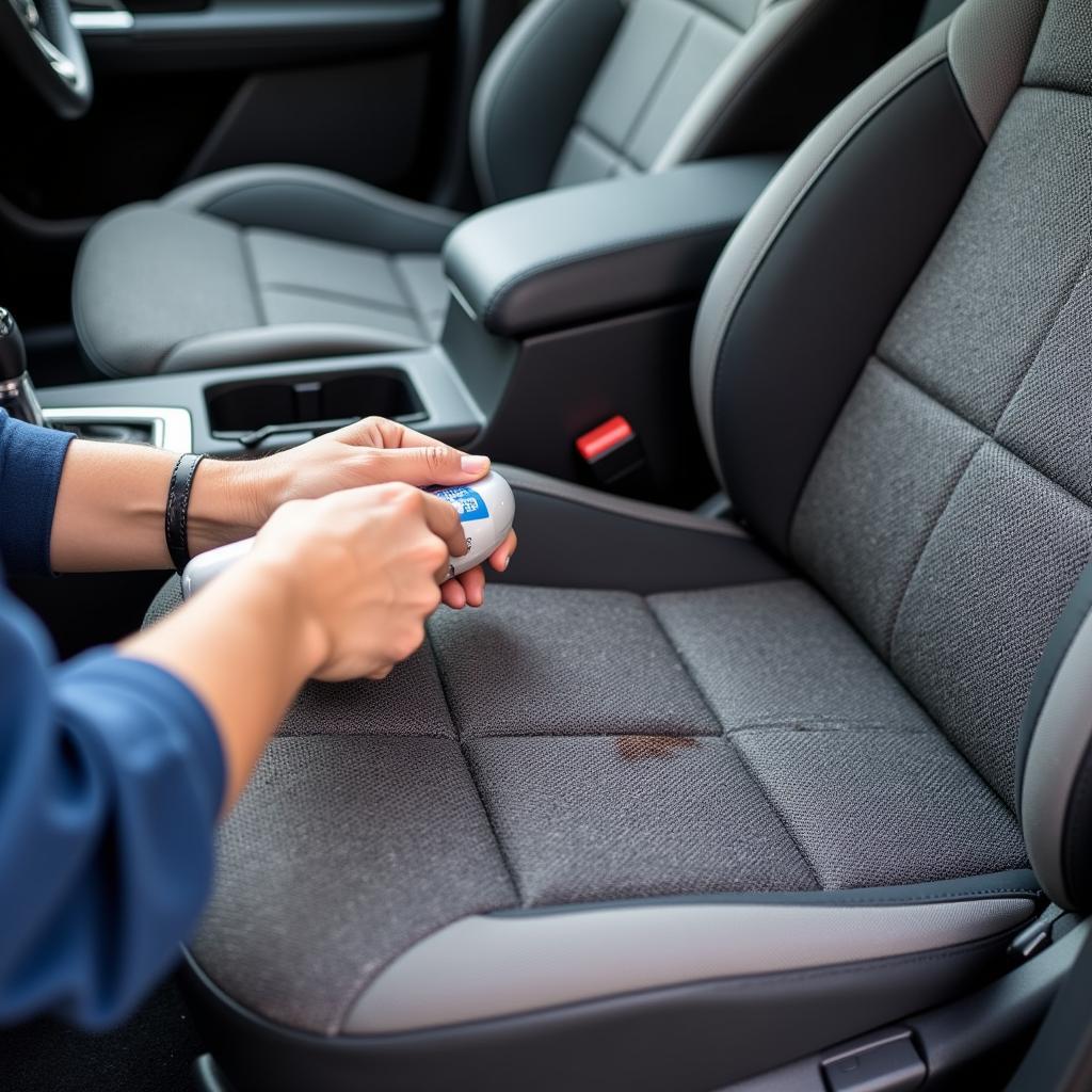 Removing Stains From Car Seats