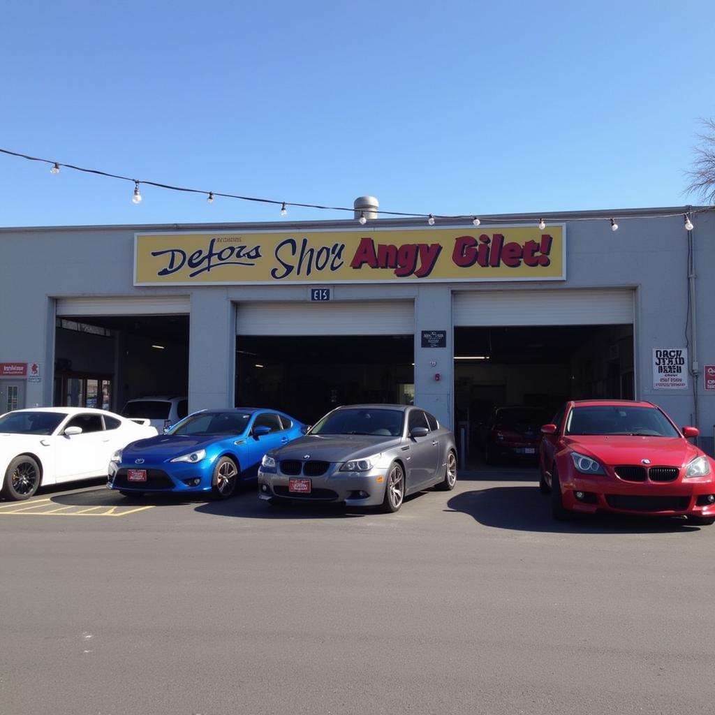 Reno Car Detail Shop Exterior