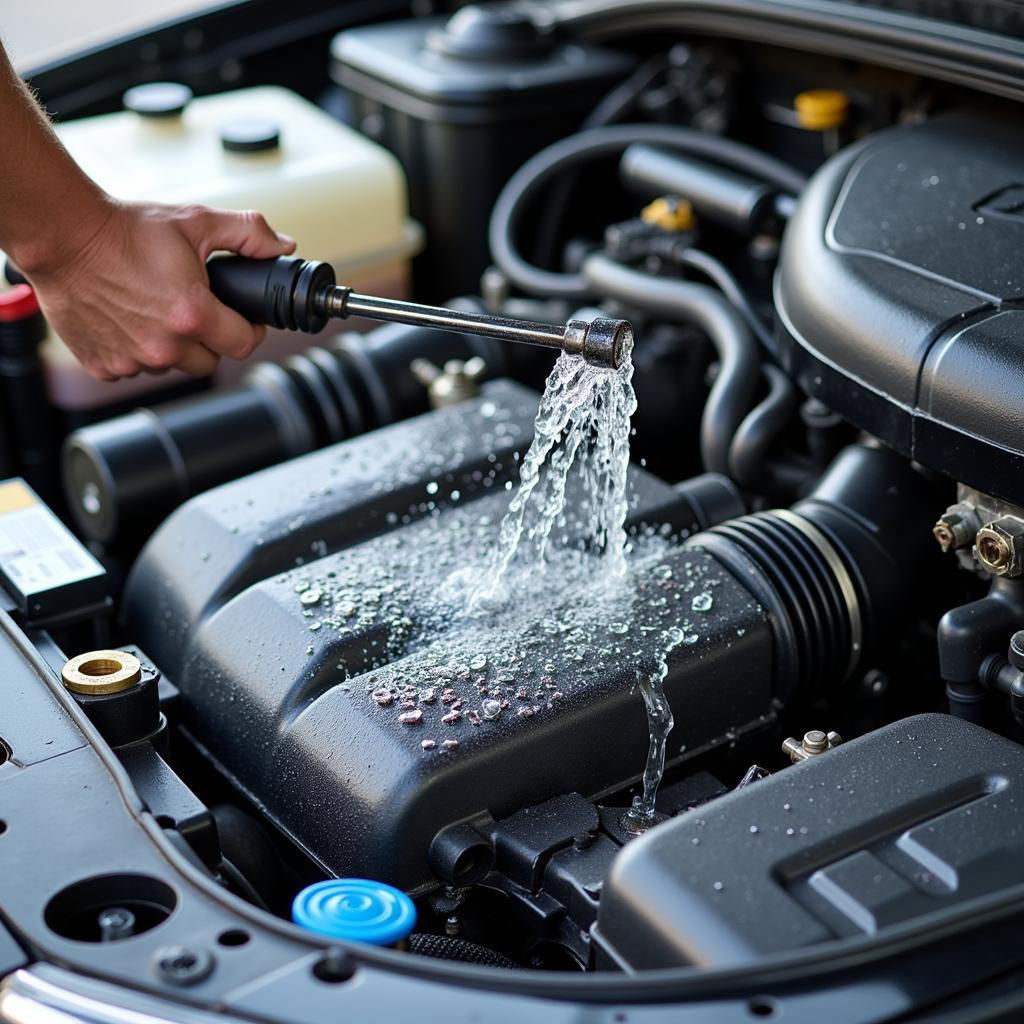 Rinsing Engine Bay After Degreasing