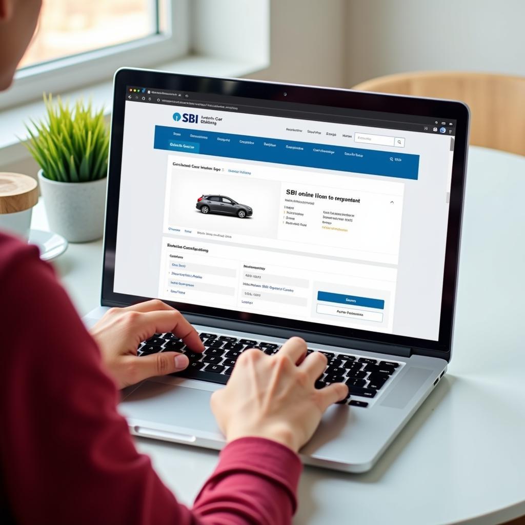 Accessing SBI Car Loan Details Online