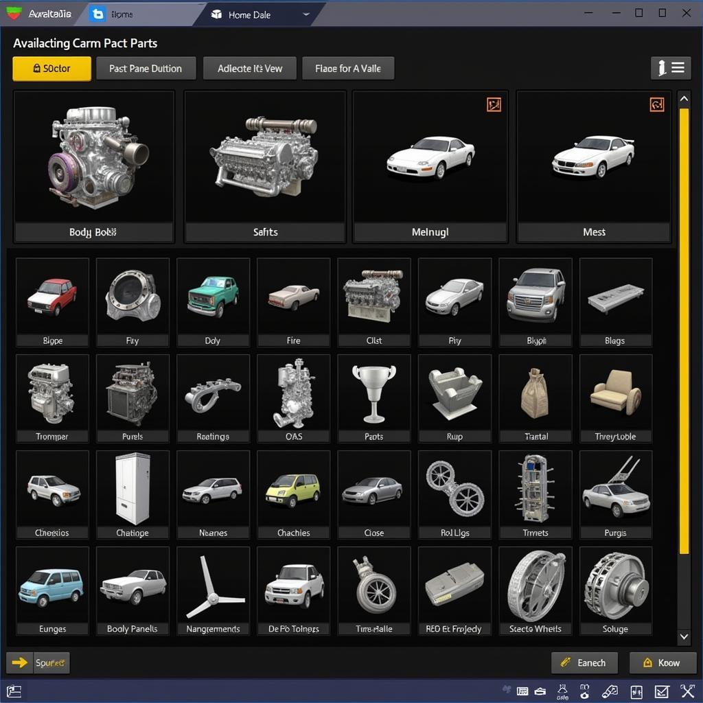 Selecting Car Parts in Garry's Mod