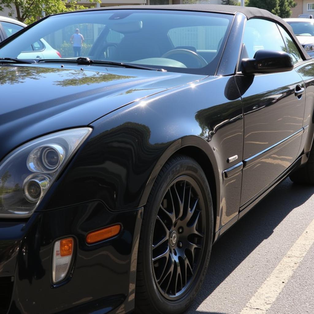 Shiny Car After Detailing