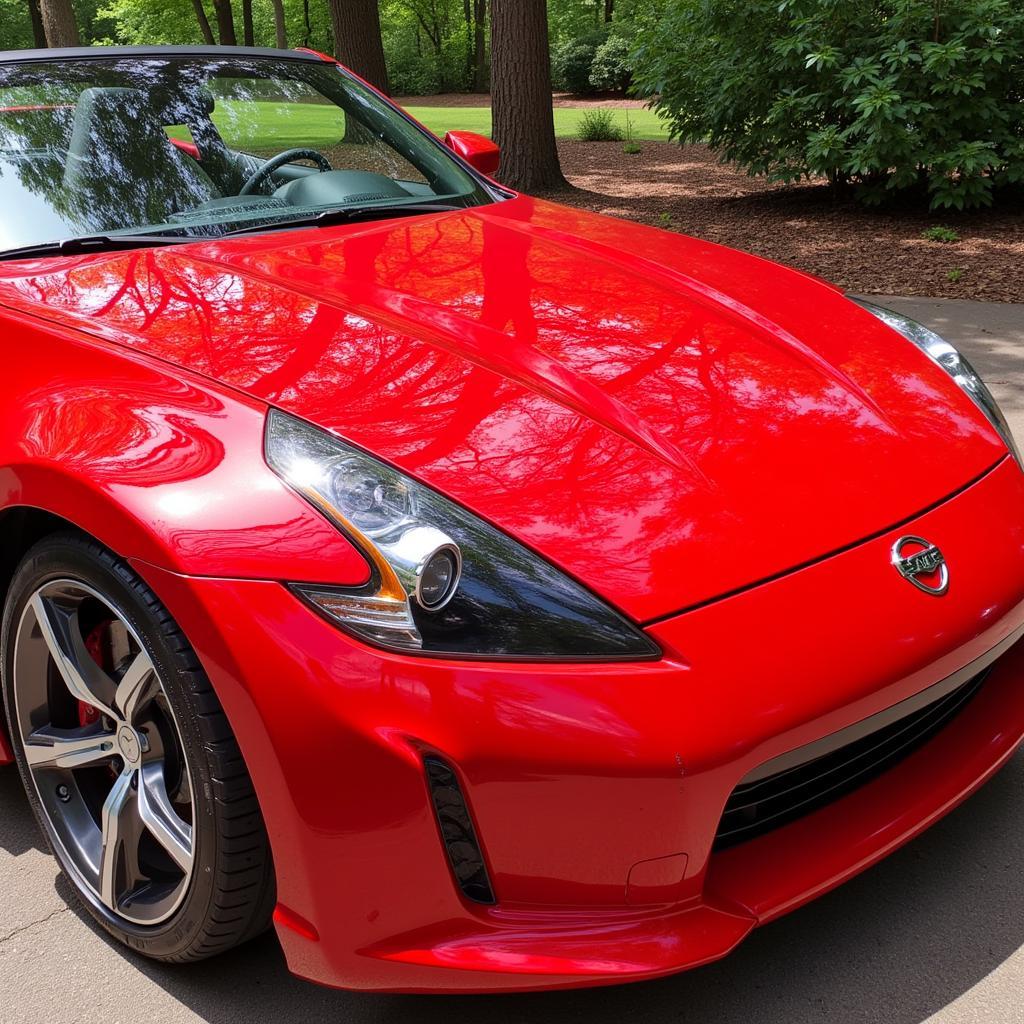 Car After Detailing with Spray