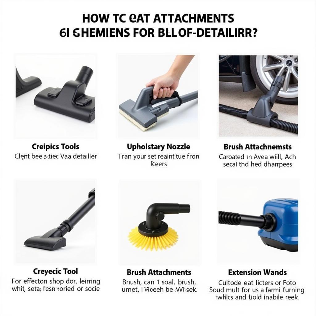 Essential Shop Vac Attachments for Car Detailing