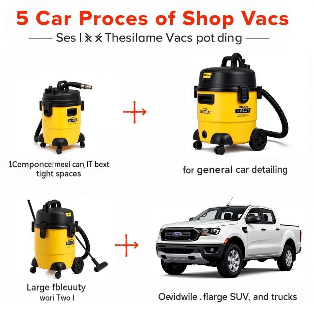 Shop Vac Size Comparison for Car Detailing