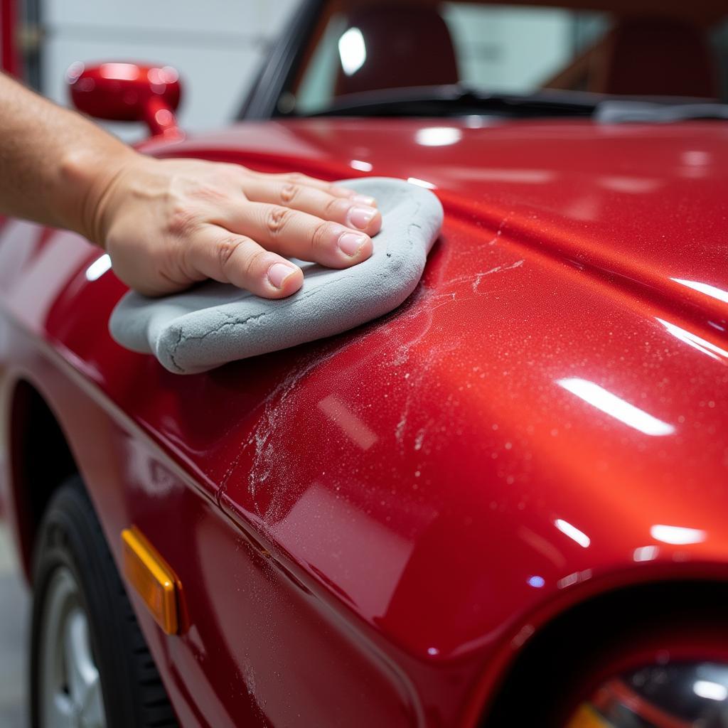 Achieving a Smooth Car Paint Finish After Clay Bar Treatment