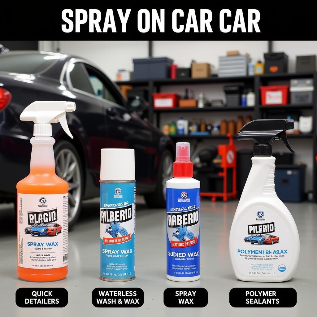 Types of Spray On Car Detailers