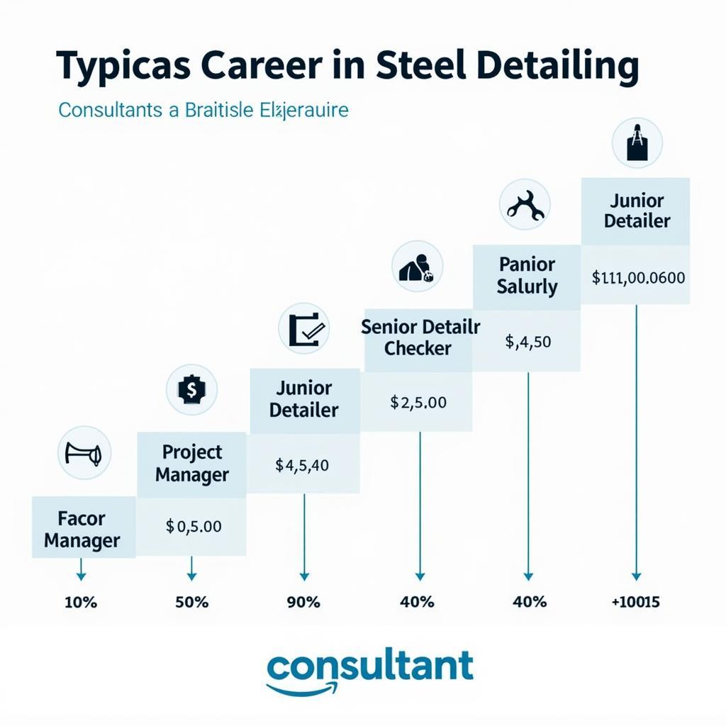 Steel Detailing Career Progression Chart