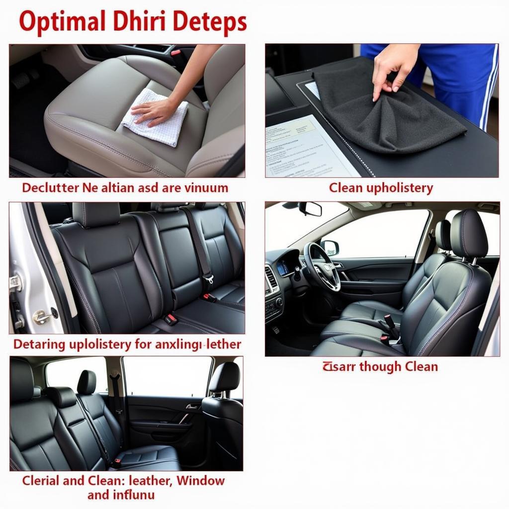 Step-by-Step Car Interior Detailing Process