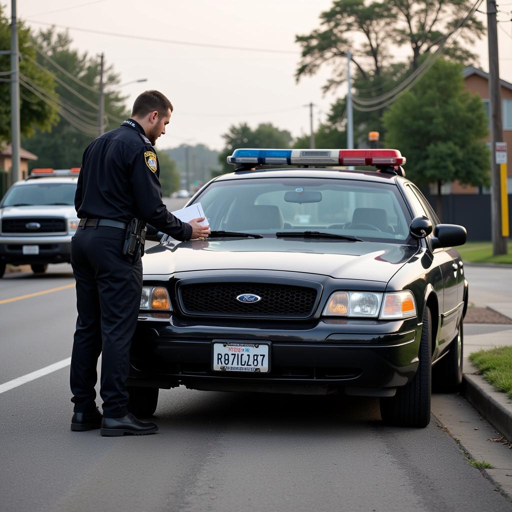 Stolen Car Recovery by Police