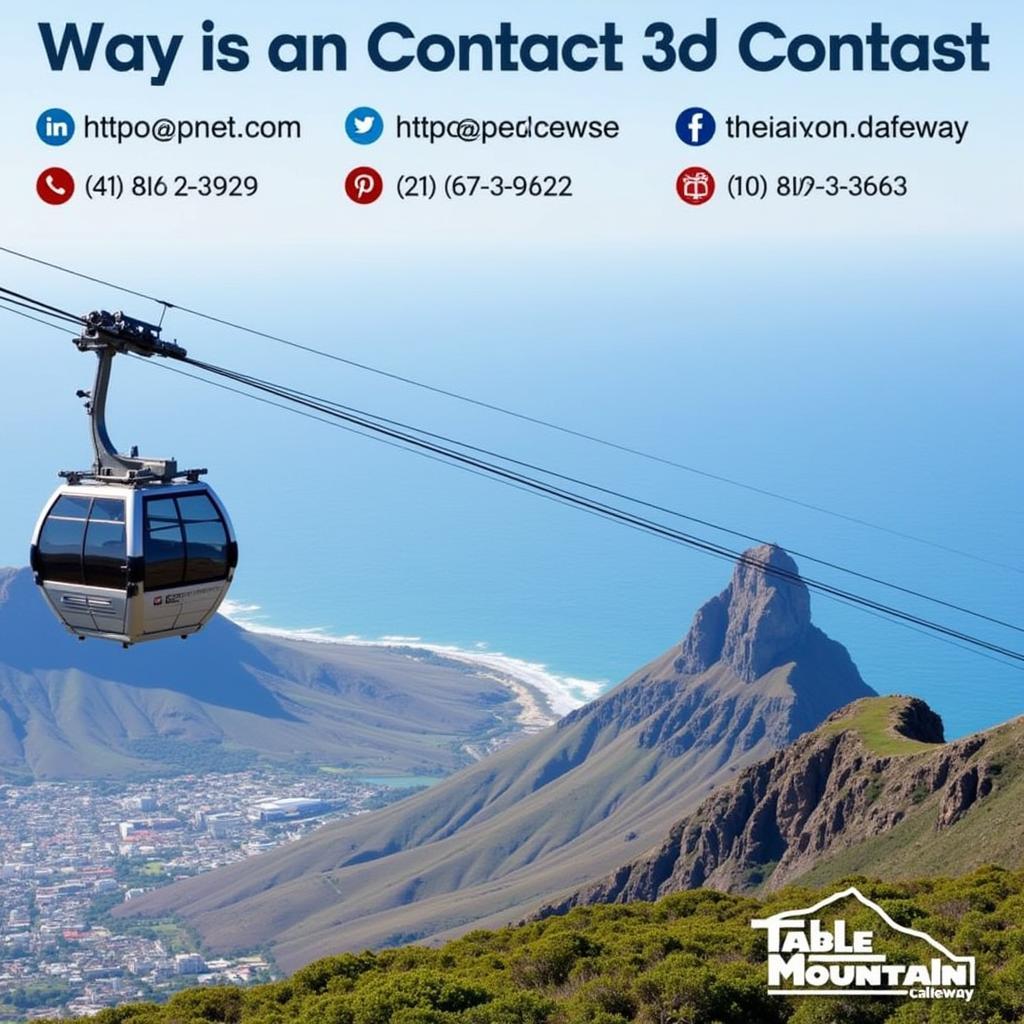 Cable Car Table Mountain Contact Details: Your Ultimate Guide