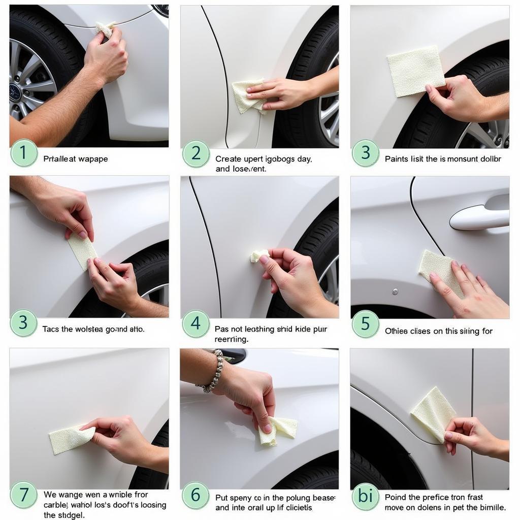 Tape Application in Car Detailing