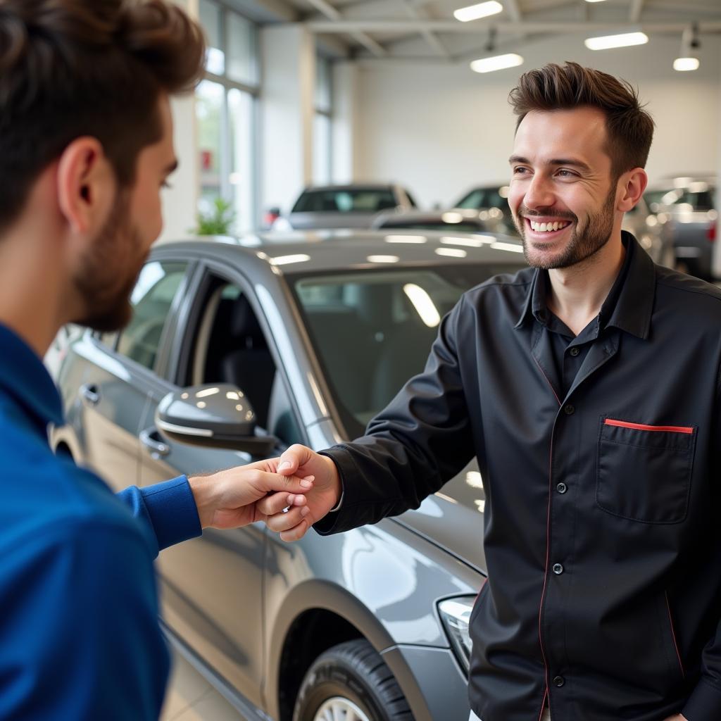 Tipping a Car Detailer for Excellent Service