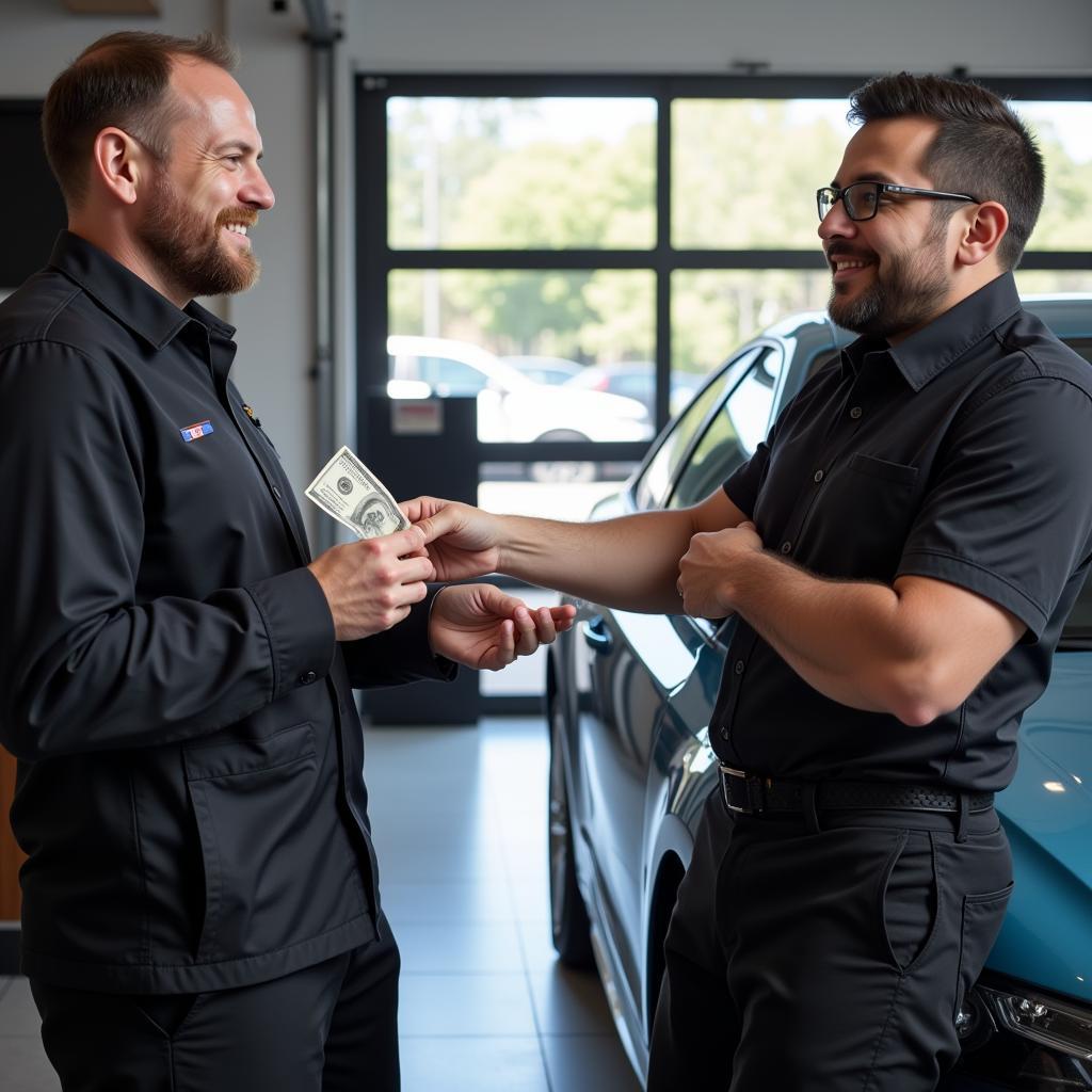 Tipping Etiquette for Car Detailers