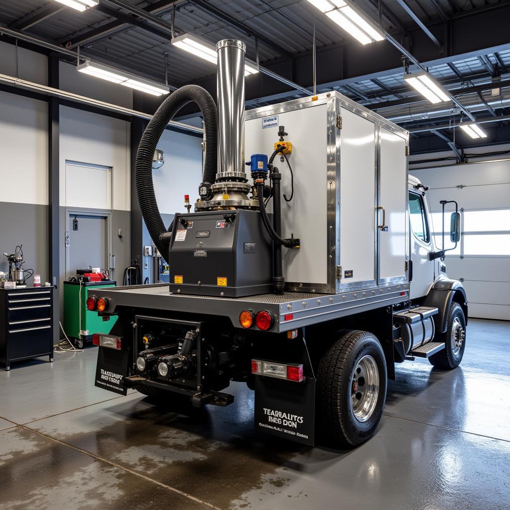 Truck-Mounted Extractor for Professional Detailing