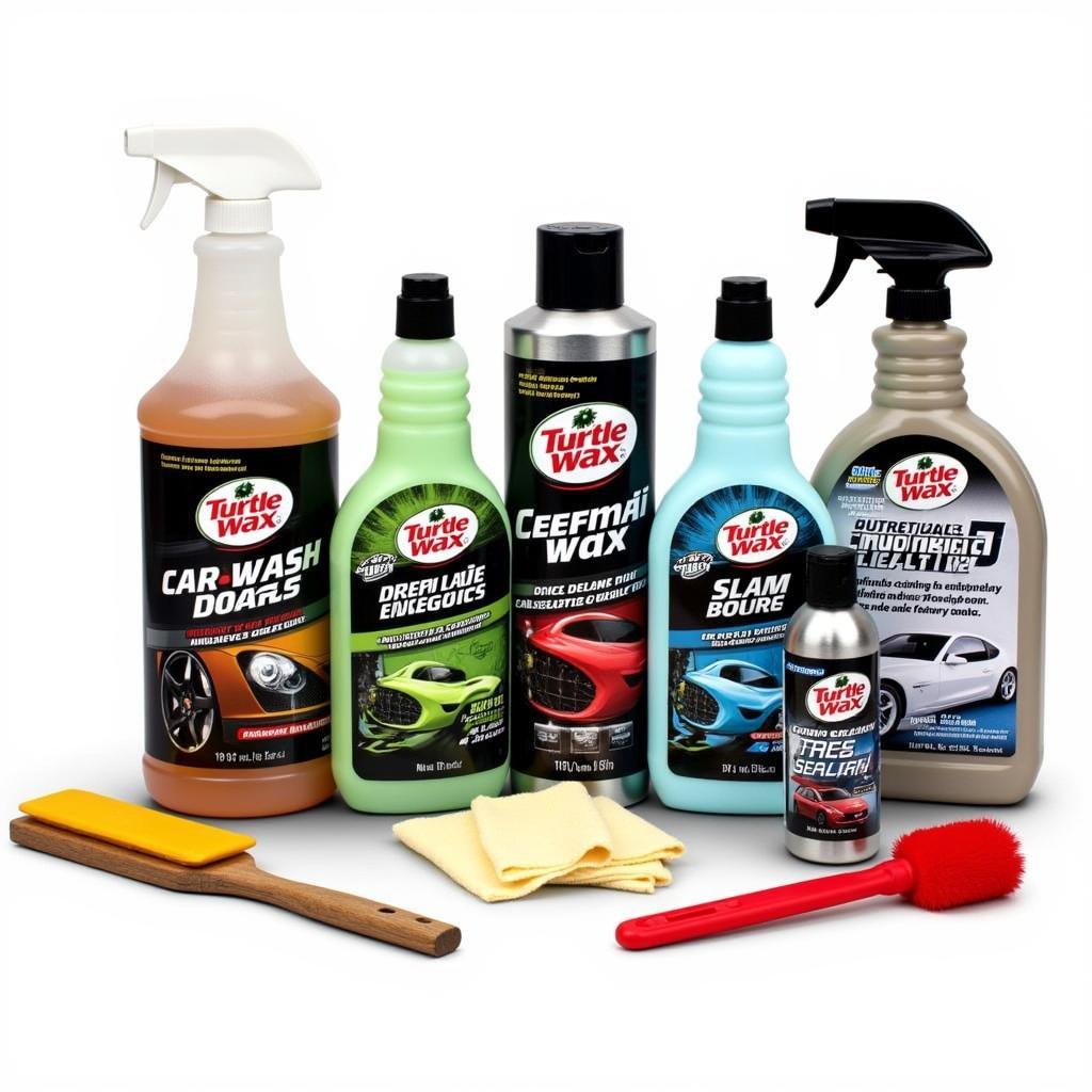 Turtle Wax Product Lineup for Car Detailing