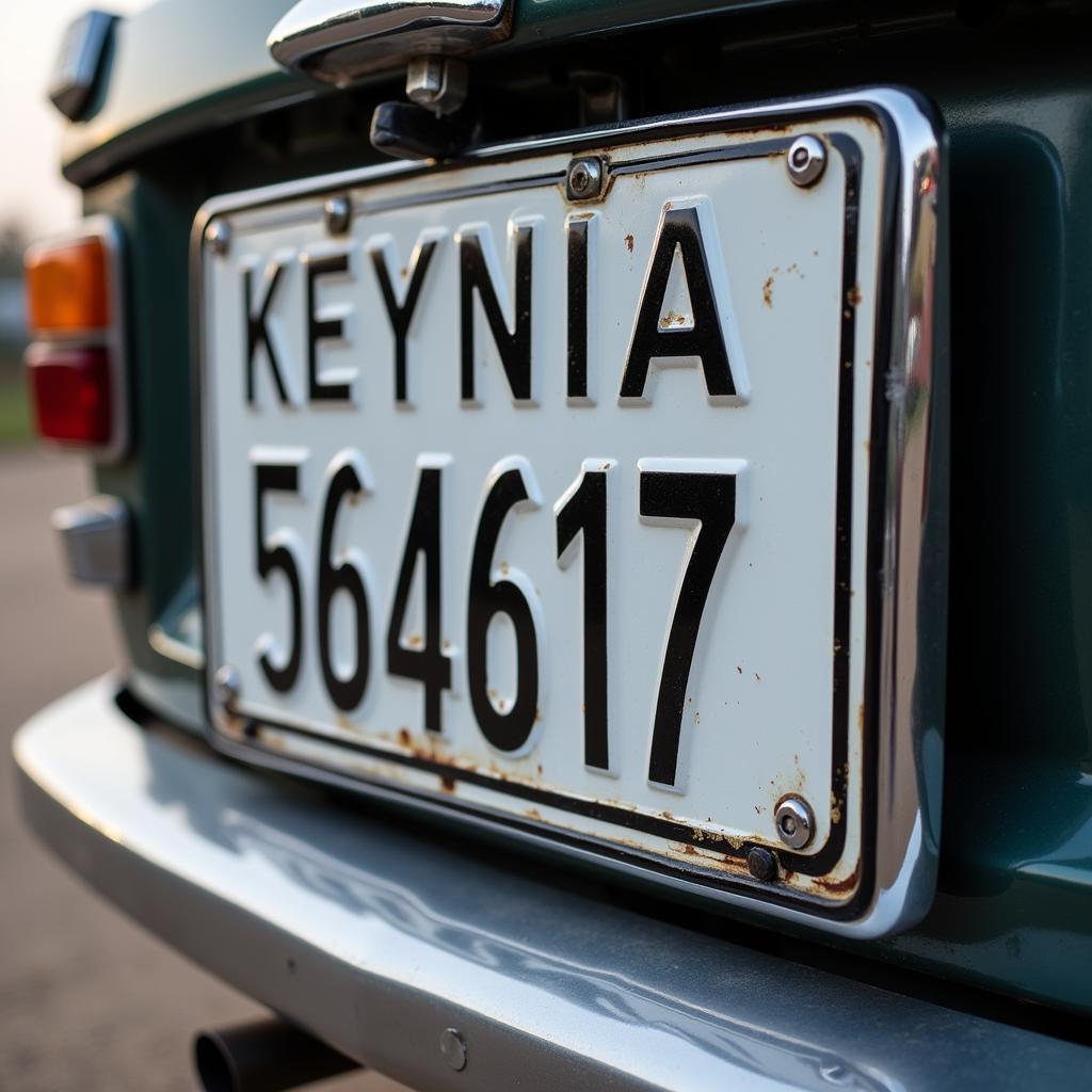 Understanding Kenyan Vehicle Registration Numbers