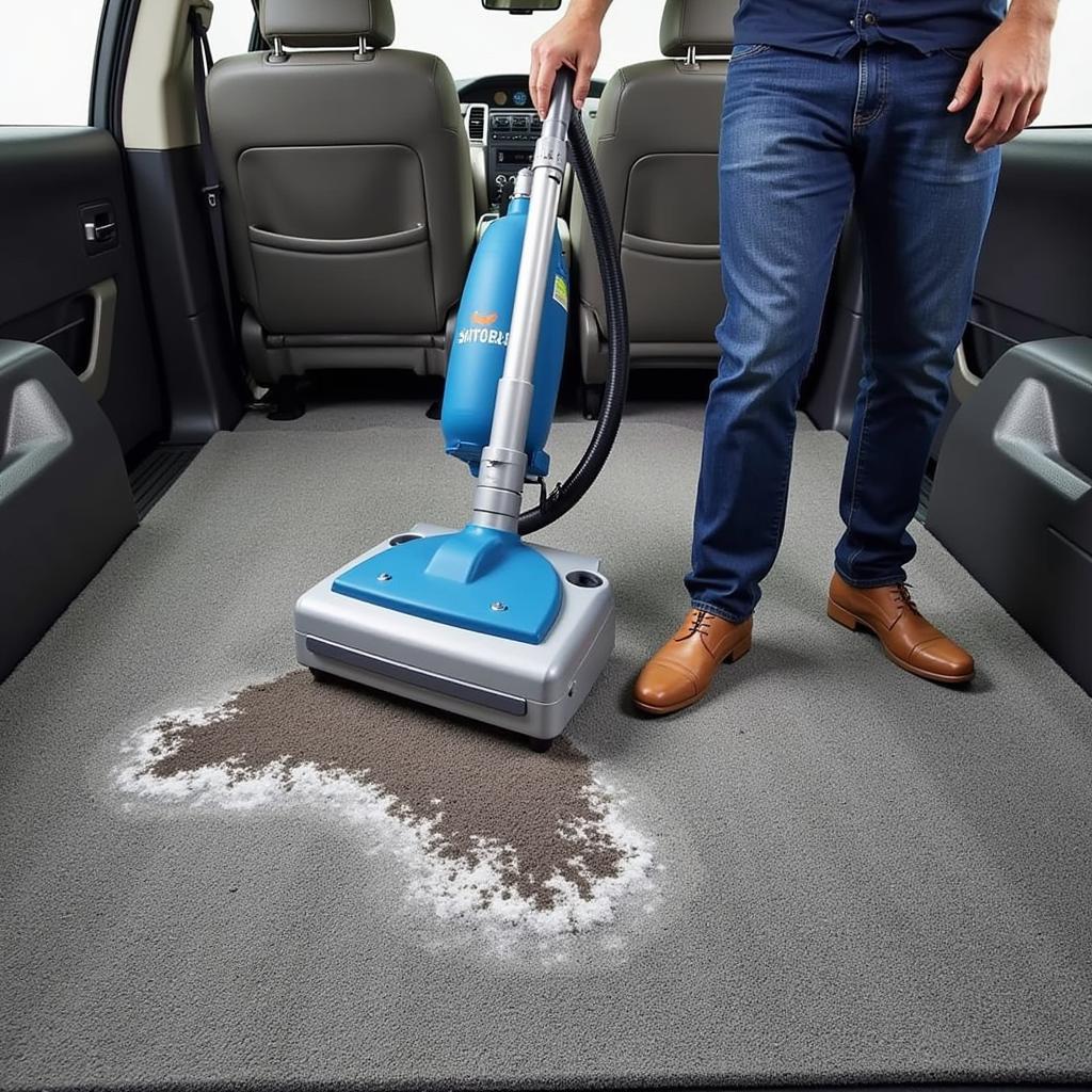 Upright Extractor Deep Cleaning Car Carpet