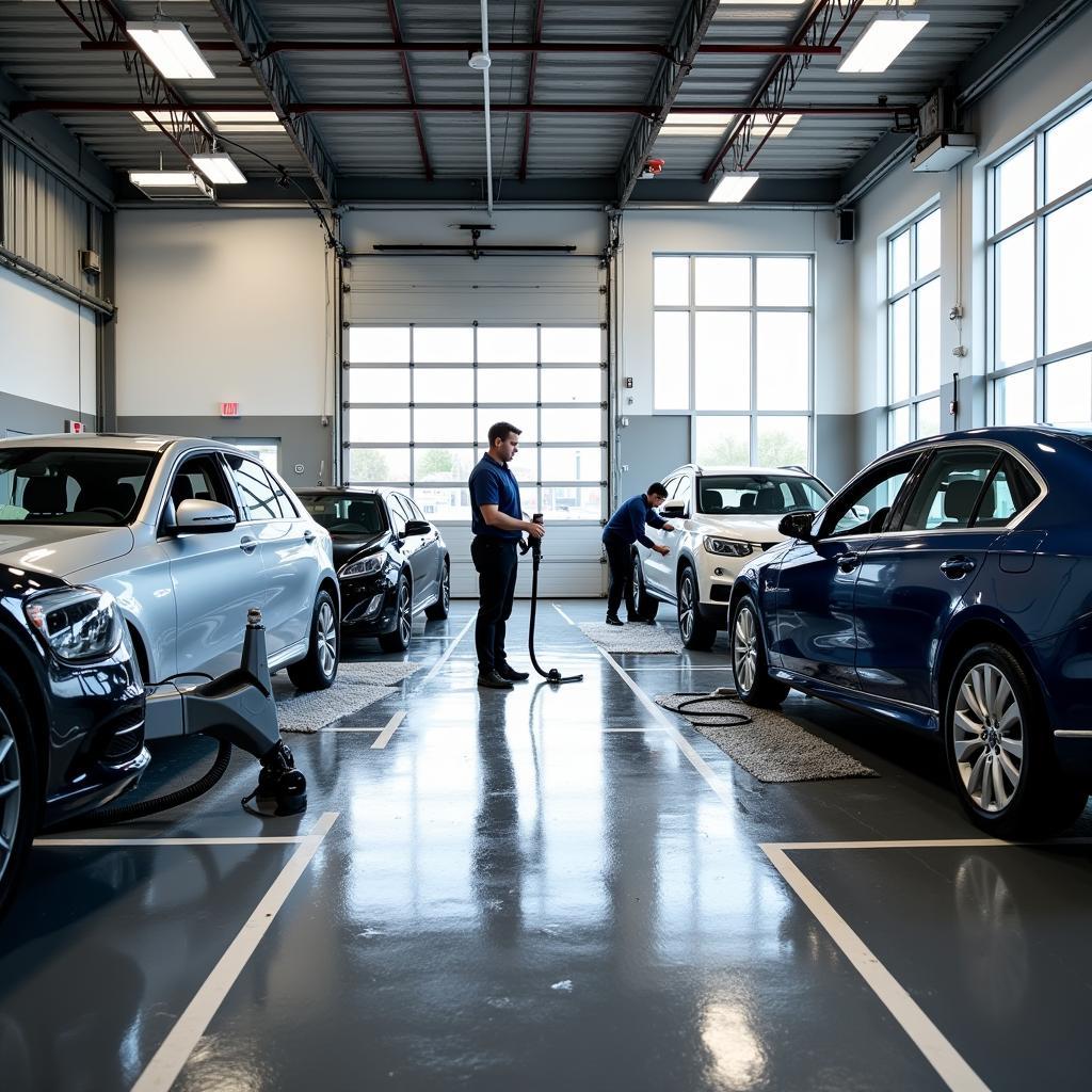 Used Car Dealership Detailing Process