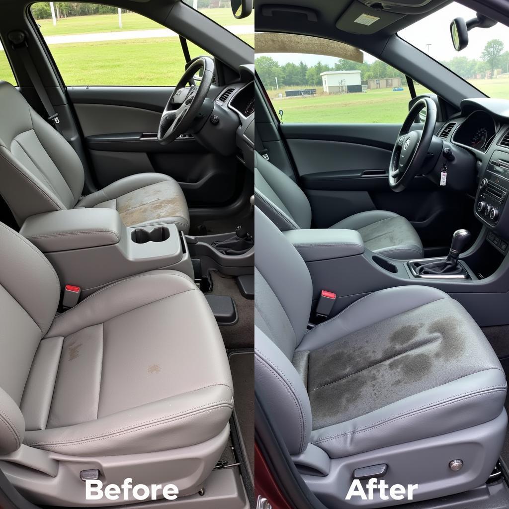 Used Car Detailing Transformation: Before and After