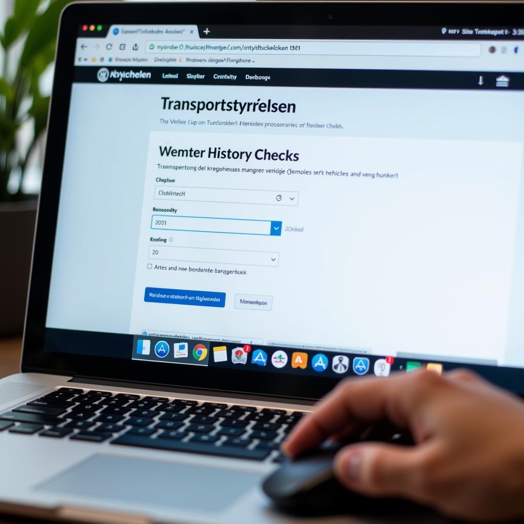 Using the Transportstyrelsen Website to Check Car History