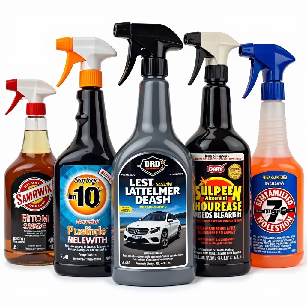 Different Types of Spray Detailers