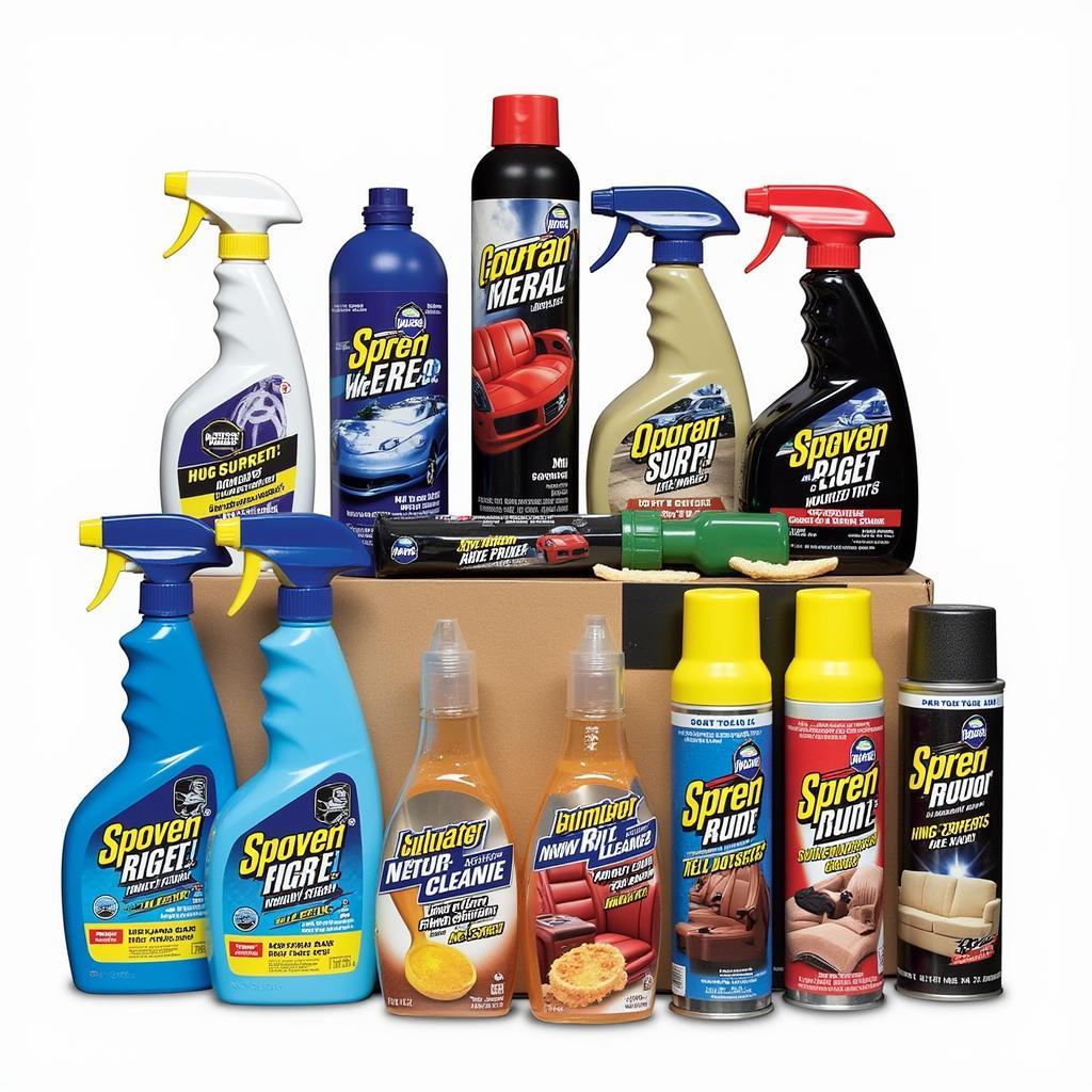 Interior car detailing products at Walmart