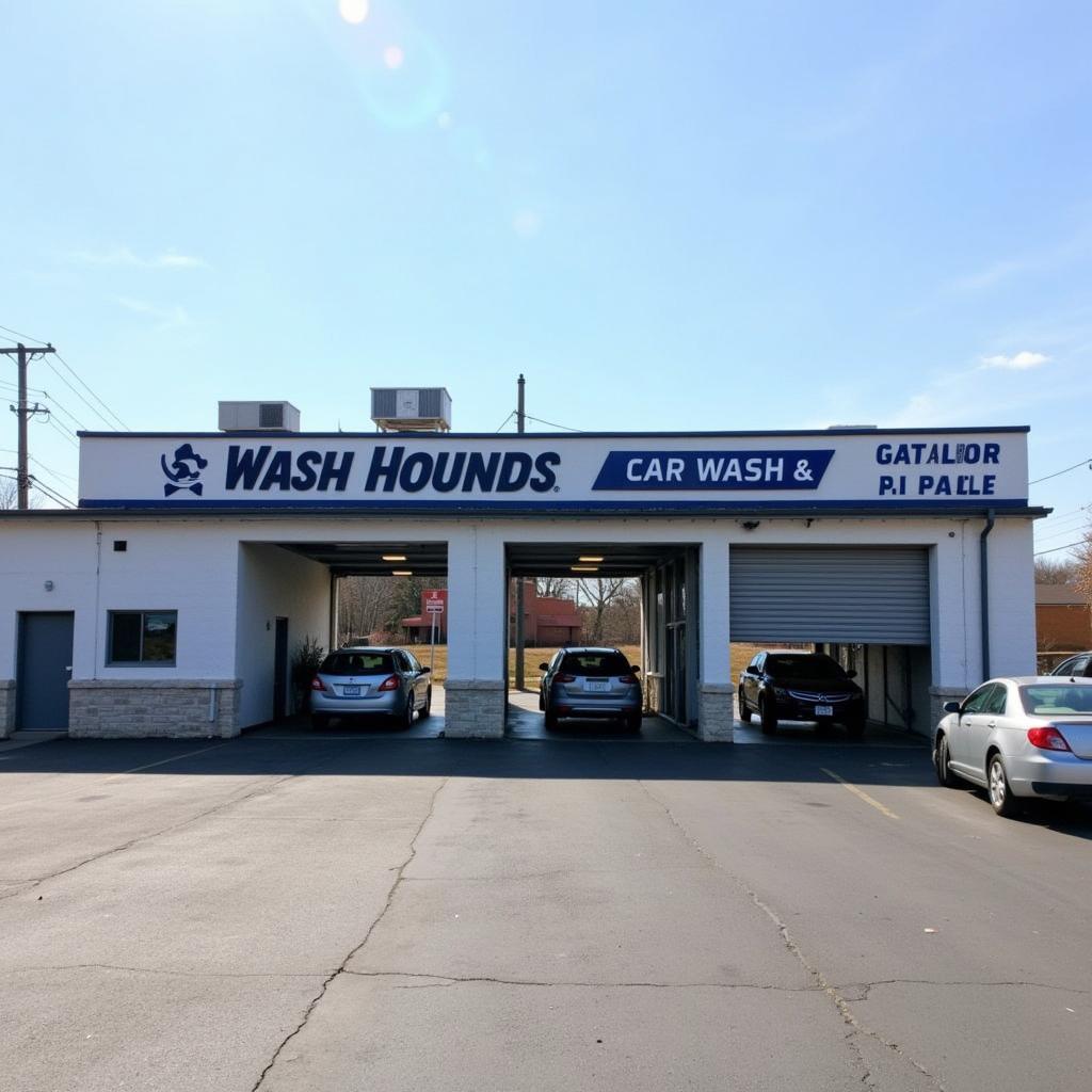 Wash Hounds Car Wash Exterior