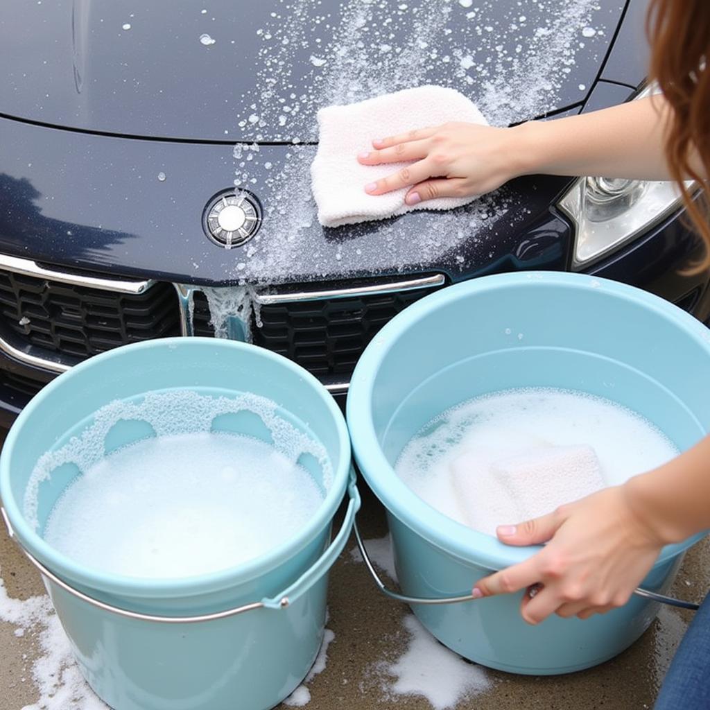 Two-Bucket Wash Method