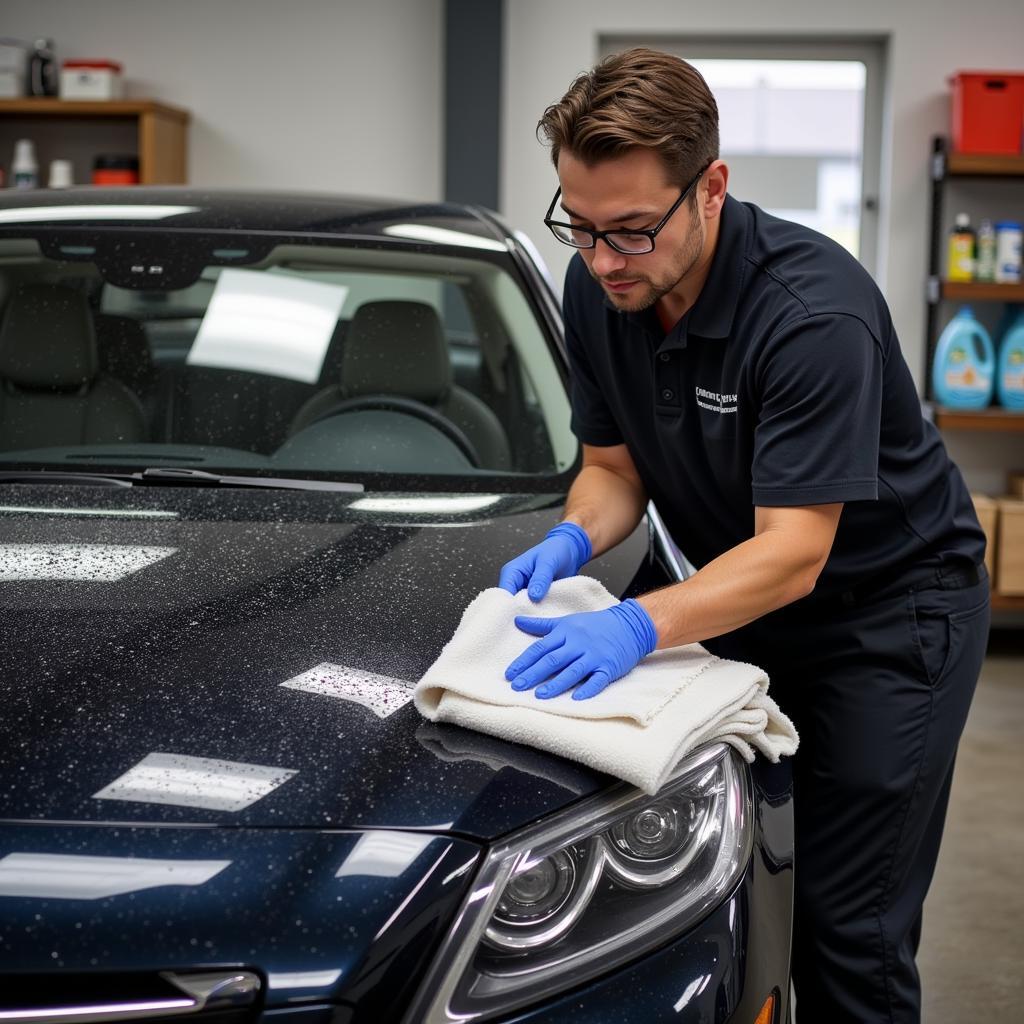 Water conservation techniques used in car detailing in Berkeley