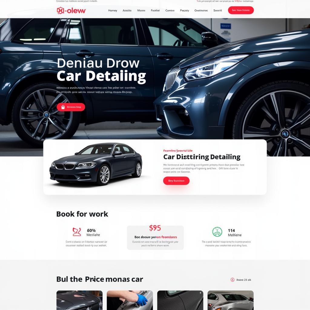 Car Detailing Website Optimization: Attract More Customers with a Professional Online Presence