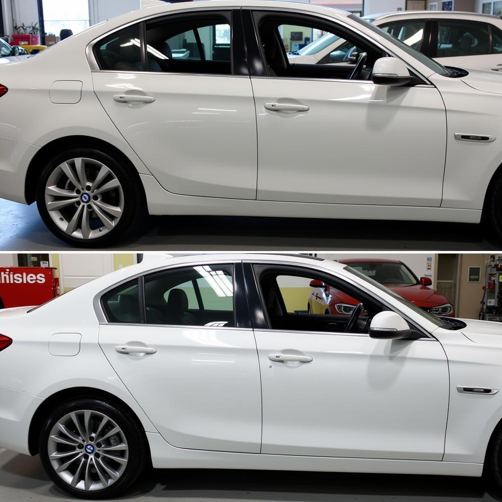 Wedding Car Detailing Before & After Transformation