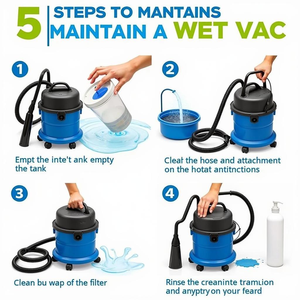 Maintaining a Wet Vac for Car Detailing