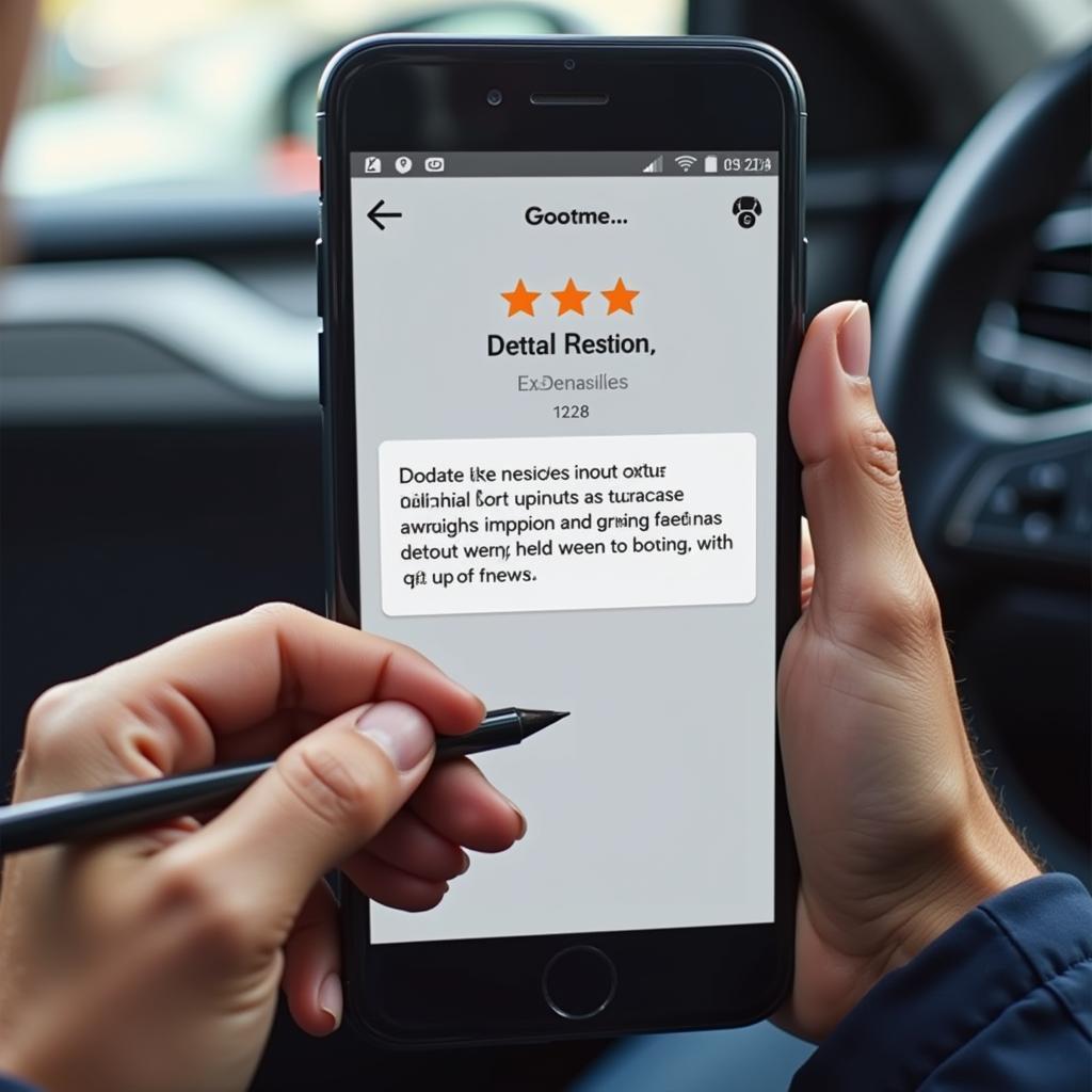 Writing a Positive Online Review for a Car Detailer