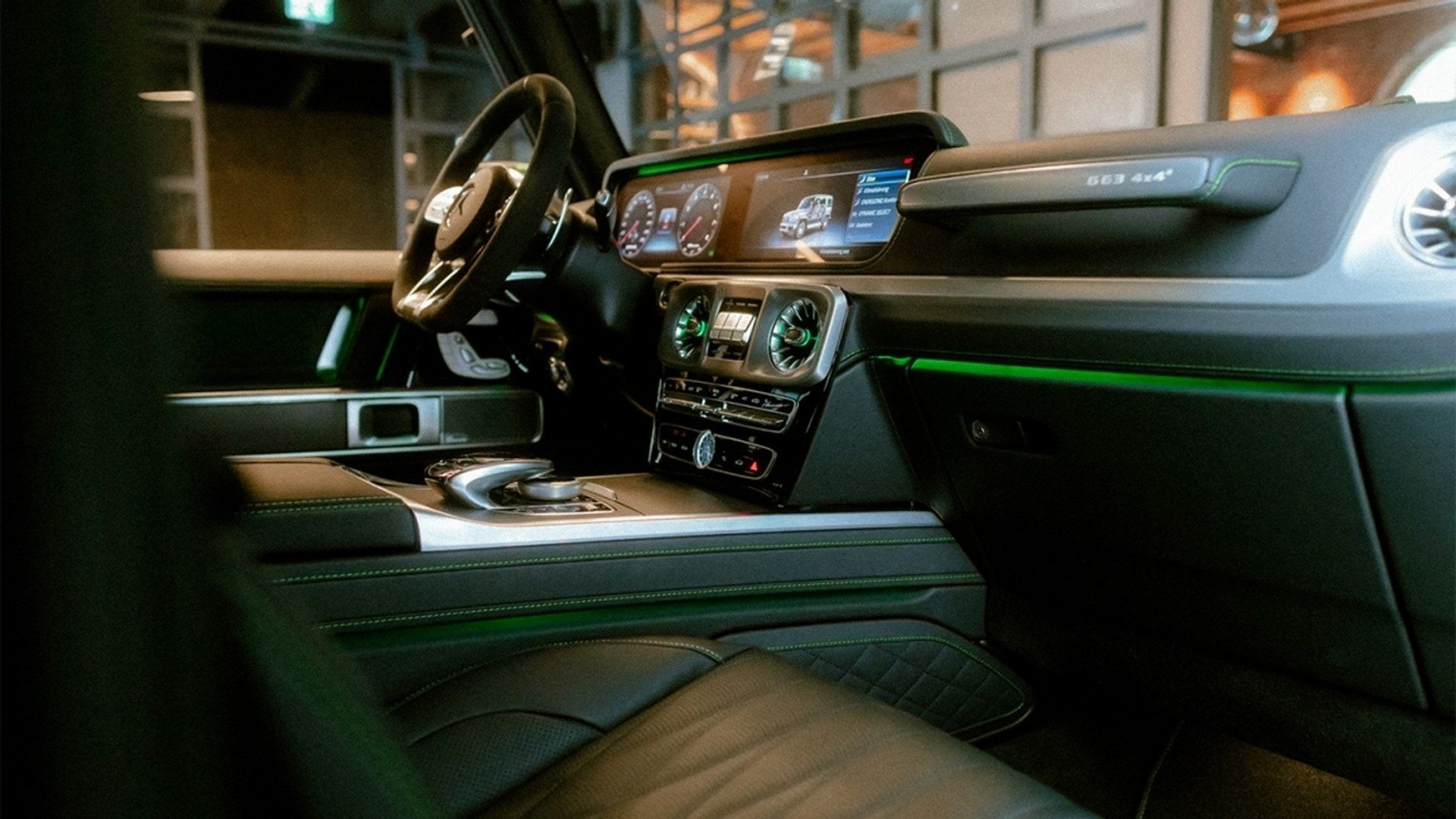 Mercedes-AMG G63 4x4 Squared Interior View