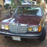 Mercedes-Benz W123 300D Turbo Diesel, a classic car known for its durability and the appeal of its turbo diesel engine.