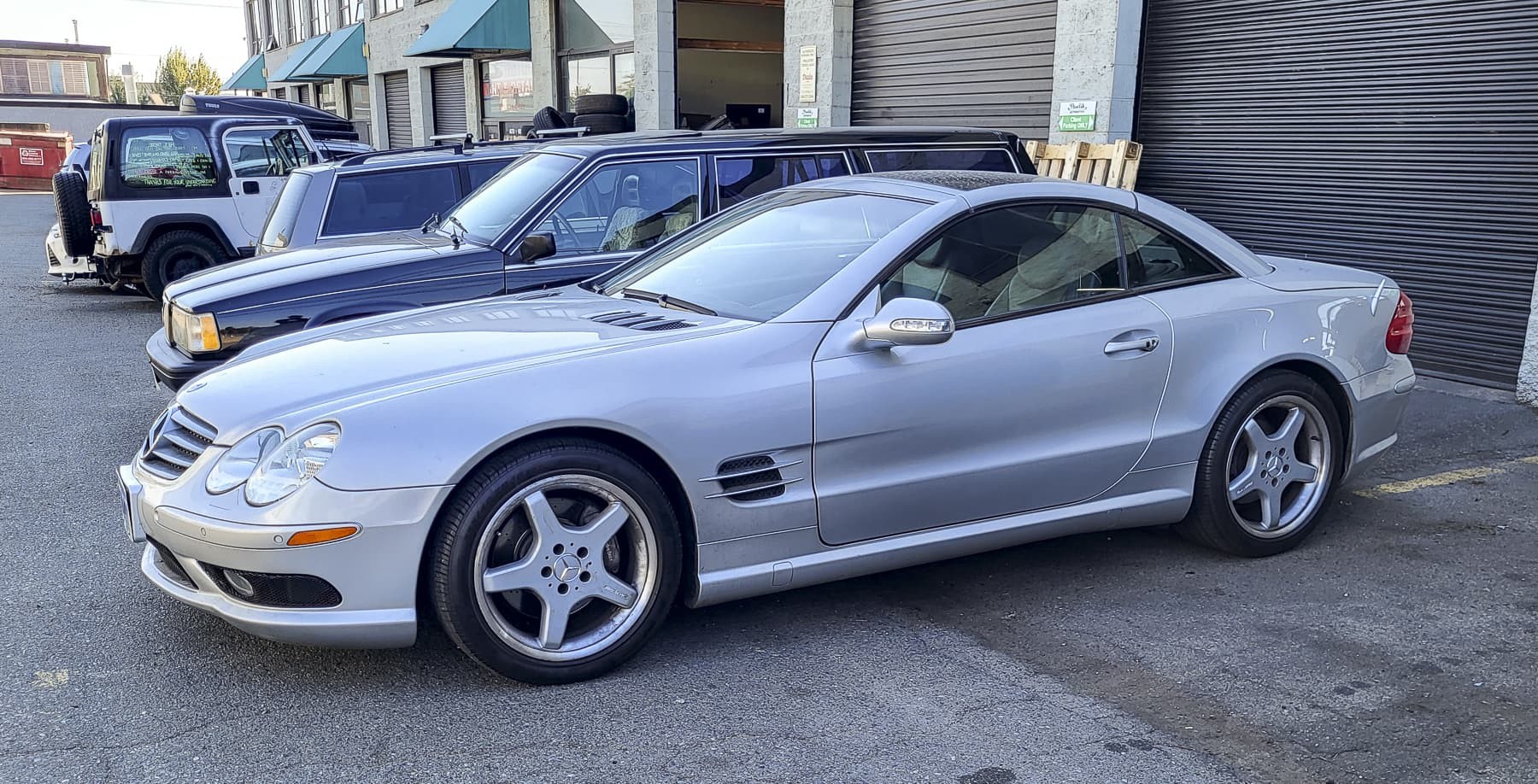 2003 Mercedes Benz SL500 - ABC suspension