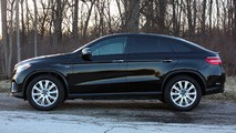 2016 Mercedes-Benz GLE450 AMG Coupe Front View on Road